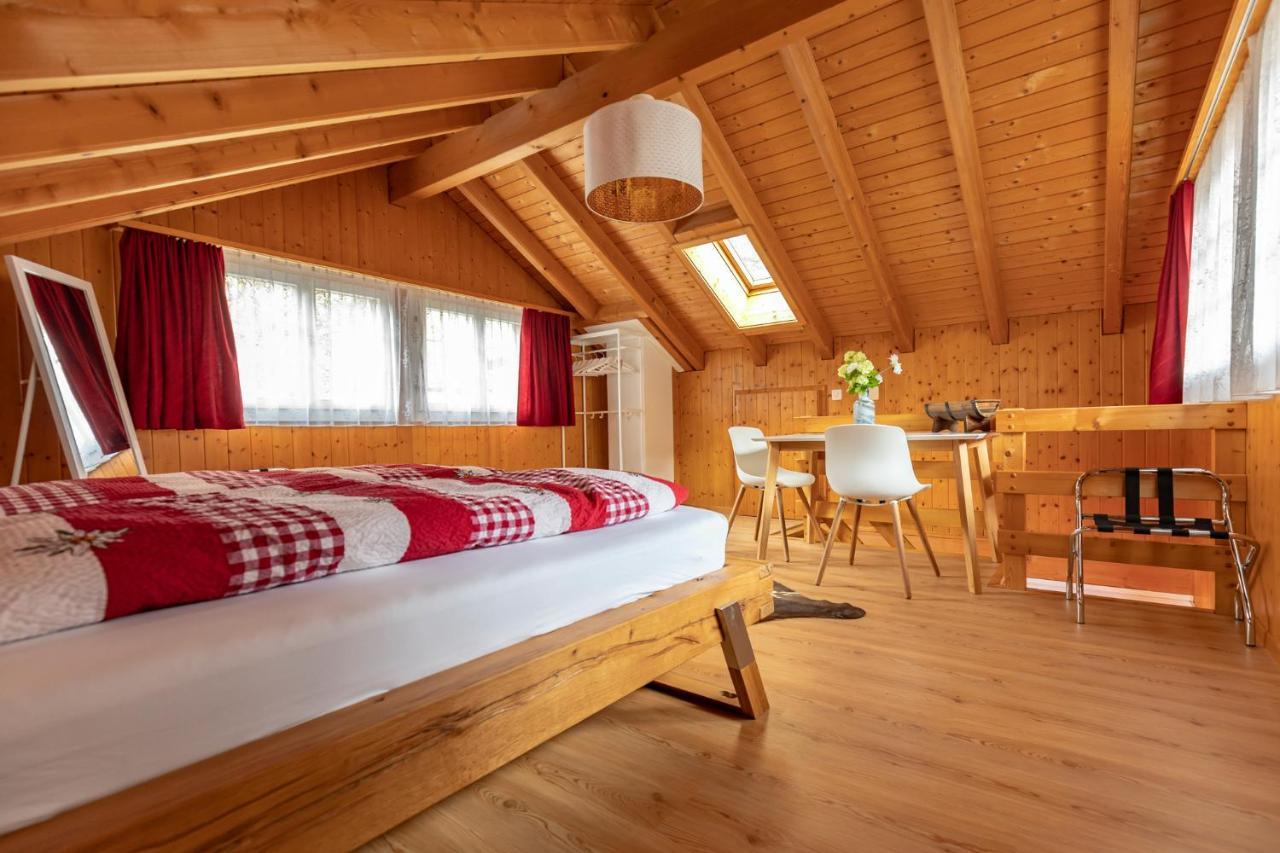 Chalet Waeschhuesli Near Interlaken, Grindelwald And Lauterbrunnen Gsteigwiler Kültér fotó