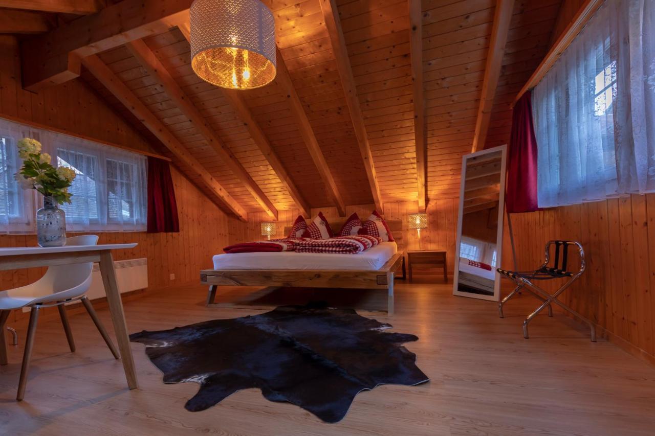 Chalet Waeschhuesli Near Interlaken, Grindelwald And Lauterbrunnen Gsteigwiler Kültér fotó