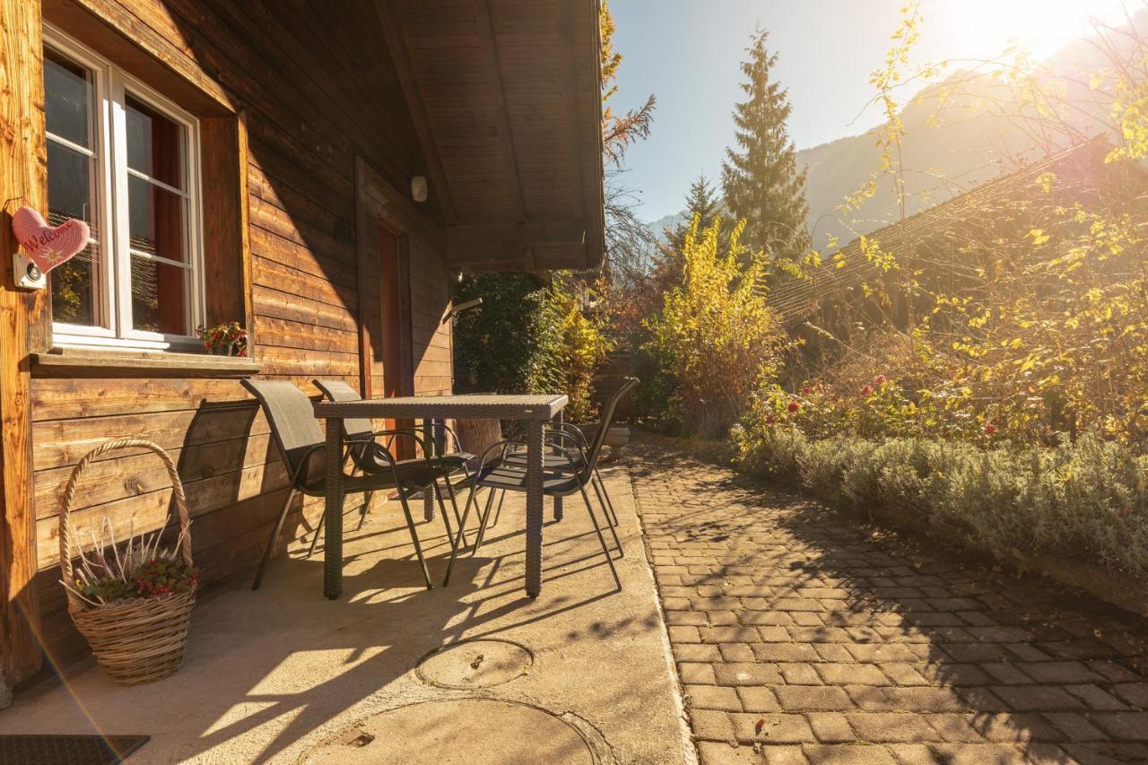 Chalet Waeschhuesli Near Interlaken, Grindelwald And Lauterbrunnen Gsteigwiler Kültér fotó