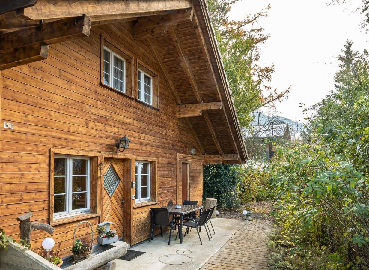 Chalet Waeschhuesli Near Interlaken, Grindelwald And Lauterbrunnen Gsteigwiler Kültér fotó